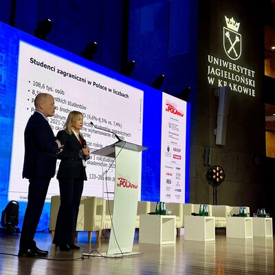 JMR prof. Olszak oraz Prorektor prof. Dyduch