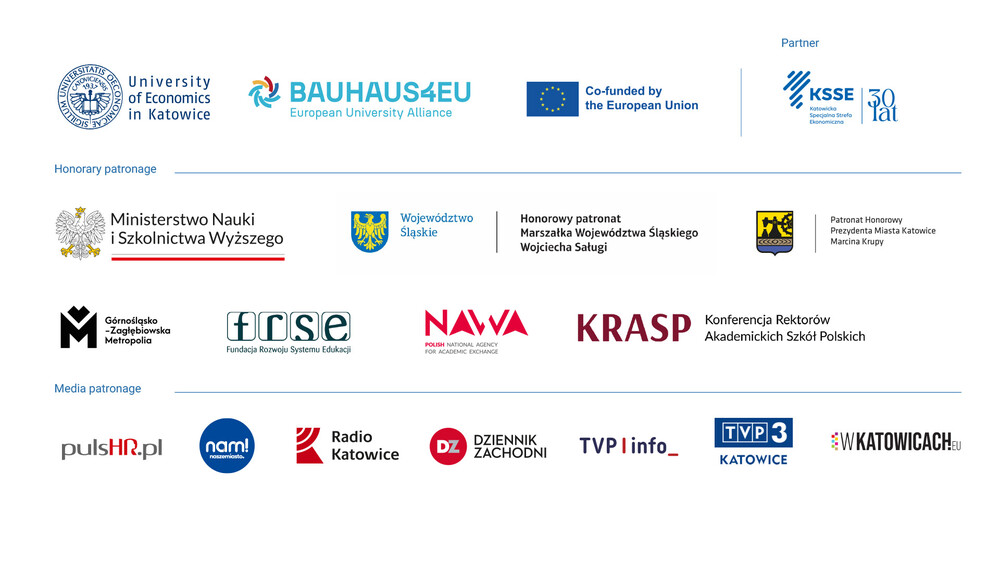 Plansza z logotypami partnerów i sponsorów wydarzenia 