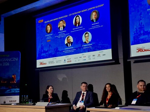 Edyta Lachowicz-Santos podczas panelu